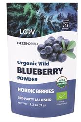 Loov Loov Organic Wild Blueberry Freeze-Dried Powder 91g