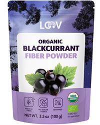 Loov LOOV Organic Wild Blackcurrant High Fiber Powder 100g