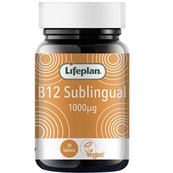 Lifeplan Vitamin B12 1000mcg. 30 Tablets