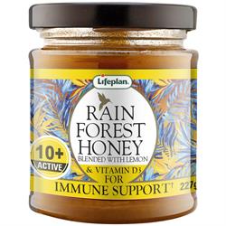 Lifeplan Rainforest Honey 10+ with Lemon & Vit D3 270g