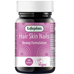 Lifeplan Hair Skin Nails Beauty Formulation x 60 Tablets