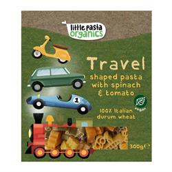 Little Pasta Organics Little Pasta Organics Travel Shaped Pasta (Spinach & Tomato)