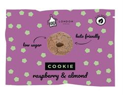 London Apron Low Sugar Raspberry & Almond Cookie 35g