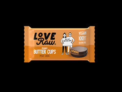 LoveRaw Peanut Butter M:lk Choc Cups 34g