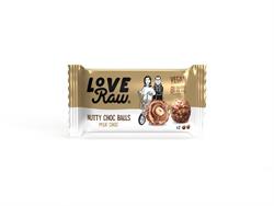 LoveRaw Vegan M:lk Choc Nutty Choc Balls 28g