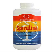 Lifestream Spirulina 500mg 1000 Tablets