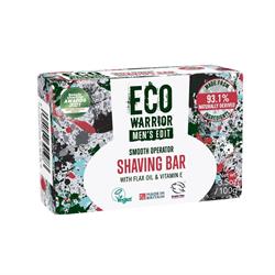 Little Soap Company Eco Warrior Men Shave Bar 100g