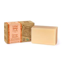 Little Soap Company Organic Orange Blossom Bar Soap 110g