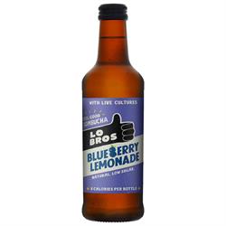 Lo Bros Lo Bros Kombucha Blueberry Lemonade Low sugar 330ml