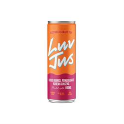 LuvJus LuvJus Blood Orange & Vodka Drink 4.6% 250ml