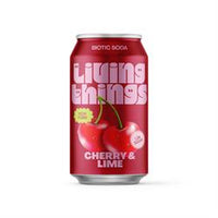 Living Things Living Things Cherry & Lime Prebiotic + Probiotic Soda 330ml