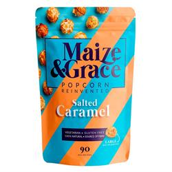 Maize and Grace Salted Caramel popcorn 75g.