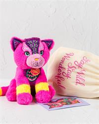 Monty Bojangles Monty Bojangles Persian Pink Cat Plush Soft Toy 250g