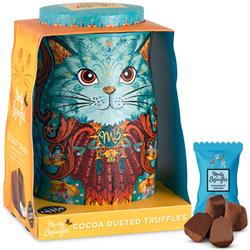 Monty Bojangles Spirit Blue Coconut Crush Truffles LE Cat Tin 135g