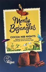 Monty Bojangles Cocoa Nib Nights Vegan Truffles Gift Carton 180g