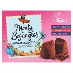 Monty Bojangles Cocoa Dusted Vegan Truffles Selection Gift Box 135g