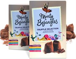 Monty Bojangles Cocoa Dusted Truffles Selection Gift Carton 200g