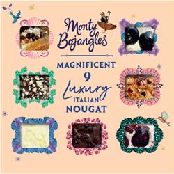 Monty Bojangles Magnificent Luxury Italian Nougat Collection Gift Box 135g