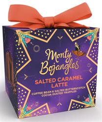 Monty Bojangles Salted Caramel Latte Truffles Present 100g