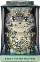 Monty Bojangles Diamond Empress Cat Tin Gift with Truffles Selection 200g