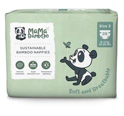 Mama Bamboo Mama Bamboo Eco Nappies - Size 3 (Medium) 980g