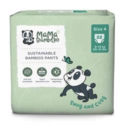 Mama Bamboo Mama Bamboo Eco Nappy Pants - Size 4+ (Medium Plus) 830g