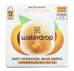 Waterdrop Ice Tea Peach Microdrink - Hydration Cubes 12 Capsule