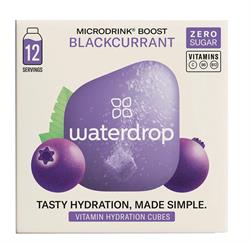 Waterdrop Blackcurrant Microdrink - Hydration Cubes 12 Capsule