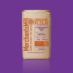 Merchants Mill Organic Stoneground Nordic Flour Mix 1Kg