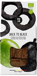 MAD LAB Back to Black - Organic Black Olive Crackers 110g