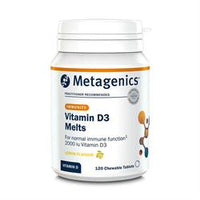 Metagenics Vitamin D3 Lemon Melts 120 Tablets