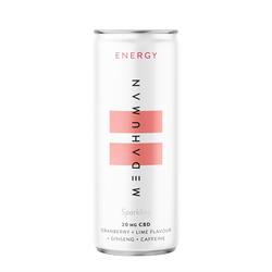 Medahuman MEDAHUMAN ENERGY is a cranberry and lime flavoured CBD+ drink