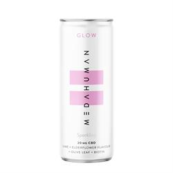 Medahuman MEDAHUMAN GLOW is a lime and elderflower flavoured CBD+ drink