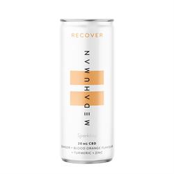 Medahuman MEDAHUMAN RECOVER is a ginger & blood orange flavoured CBD+ drink