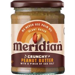 Meridian Crunchy Peanut Butter With Salt 280g