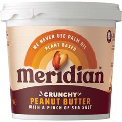 Meridian Crunchy Peanut Butter with Salt 1000g