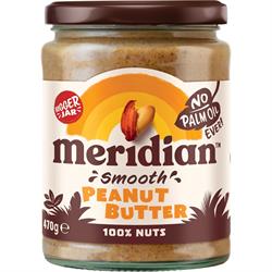 Meridian Meridian Smooth Peanut Butter 100% 470g