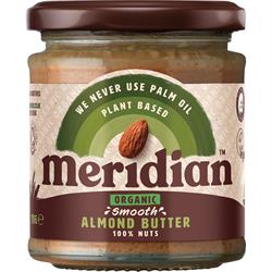 Meridian Meridian Organic Smooth Almond Butter 100% 170g