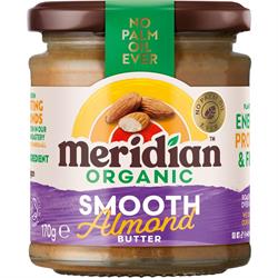 Meridian Meridian Organic Smooth Almond Butter 100% 170g