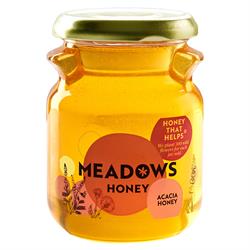 Meadows Honey Meadows Acacia Honey 340g glass vacuum sealed jar