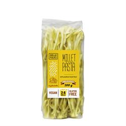 Mill & Folks Mill&Folks Millet pasta tagliatelle 200g Gluten free Vegan