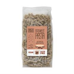 Mill & Folks Mill&Folks Buckwheat pasta fusilli 200g Gluten freeVegan