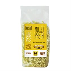 Mill & Folks Mill&Folks Millet pasta fusilli 200g Gluten free Vegan