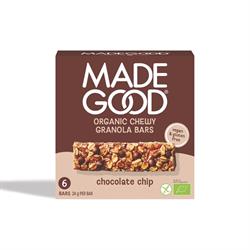 MadeGood MadeGood Granola Bar Chocolate Chip 6 x 24g Multipack