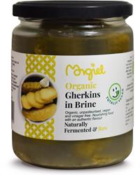 Morgiel Organic Raw Gherkins in Brine 500g