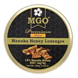 MGO MGO Manuka honey Lozenges 300+ 100g Tin