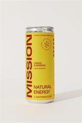 Mission Mission Natural Energy - Lemon & Ginseng with Green Tea