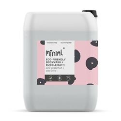 Miniml Natural Closed Loop Bodywash Pink Grapefruit 20L Refill