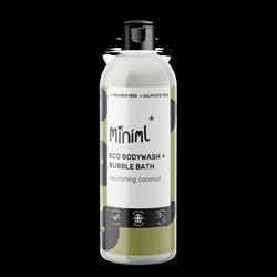 Miniml Bodywash and bubble bath nourishing coconut 500ml