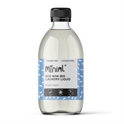 Miniml Natural Laundry Liquid Fresh Linen in a 500ML Glass Bottle